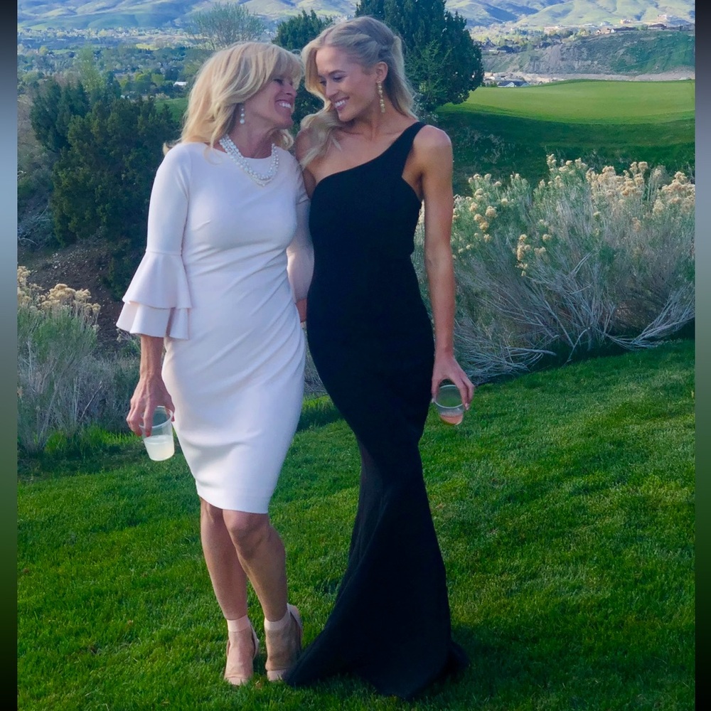 Elegant Black and White Dresses
